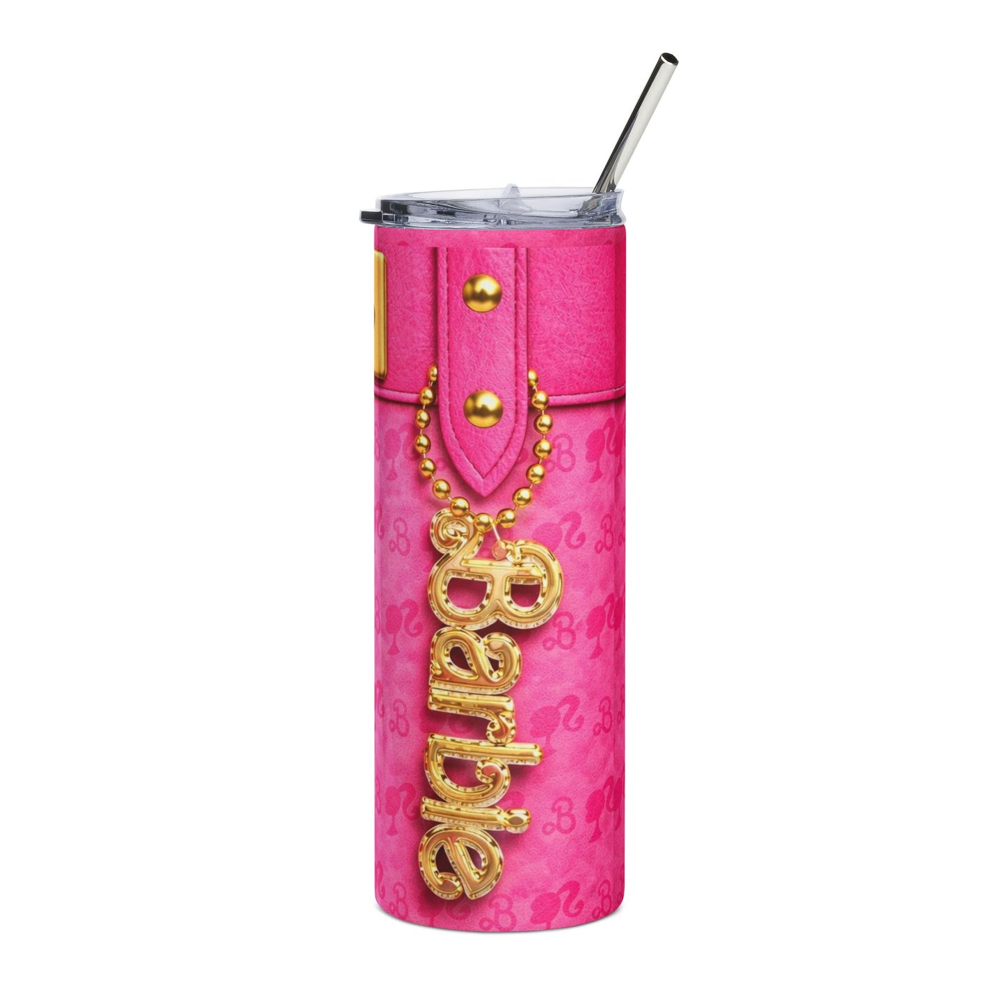 Barbie Pink Stainless Steel Tumbler - 20oz Insulated Travel Cup