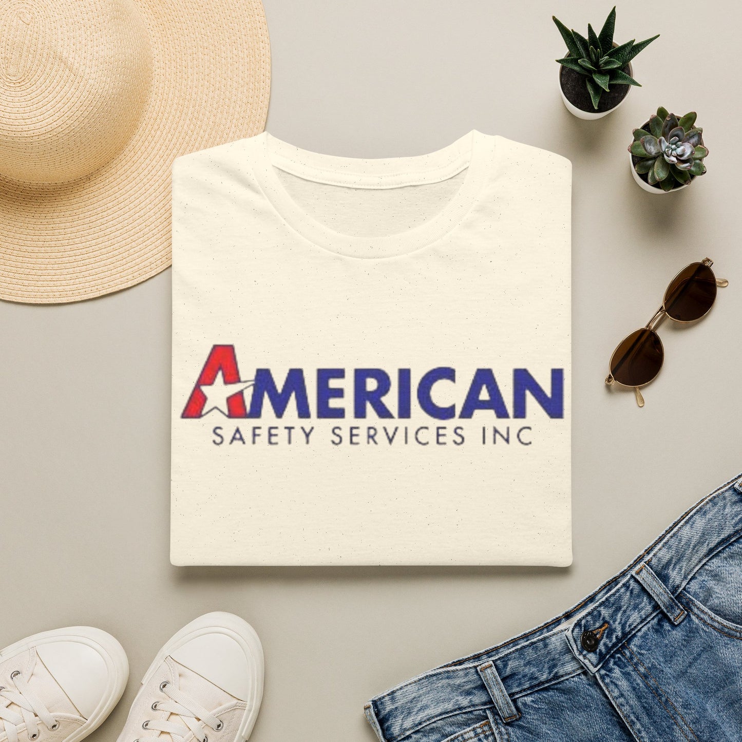American Safety Services T‑Shirt — Logo Tee for Employees & Fans