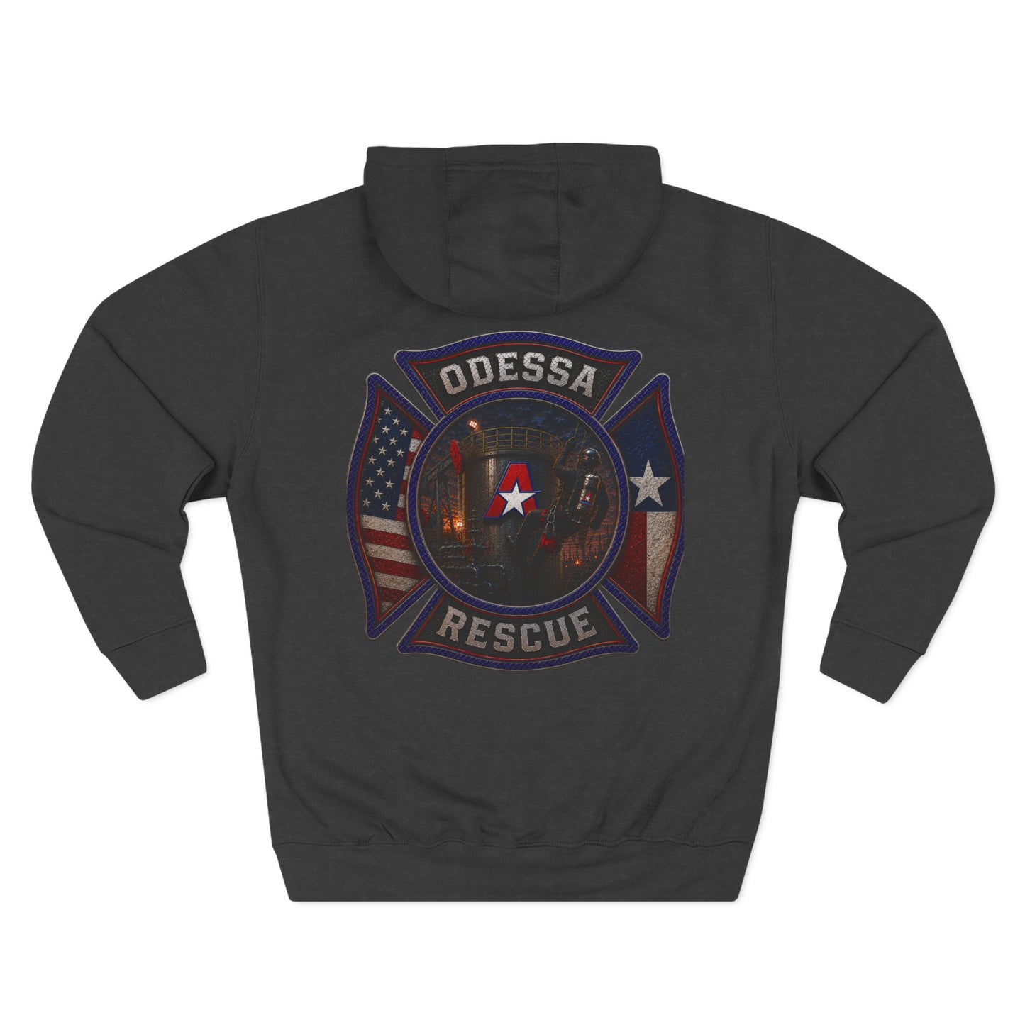 Odessa Rescue Hoodie - American Safety Services Fleece Pullover
