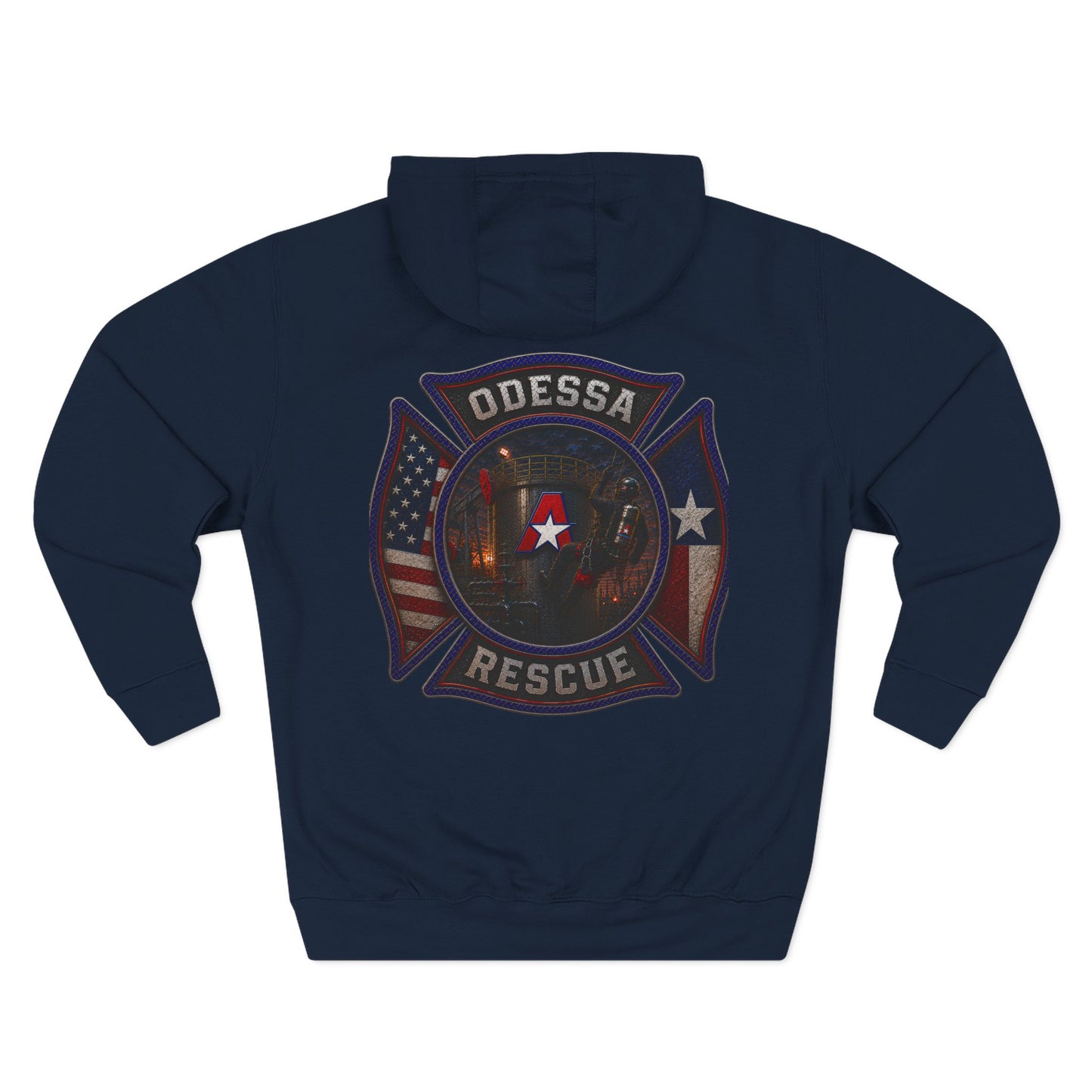 Odessa Rescue Hoodie - American Safety Services Fleece Pullover