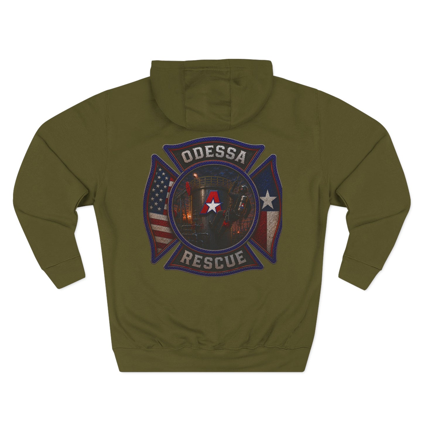 Odessa Rescue Hoodie - American Safety Services Fleece Pullover