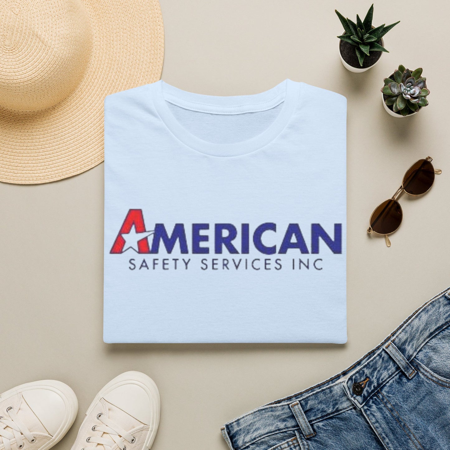 American Safety Services T‑Shirt — Logo Tee for Employees & Fans