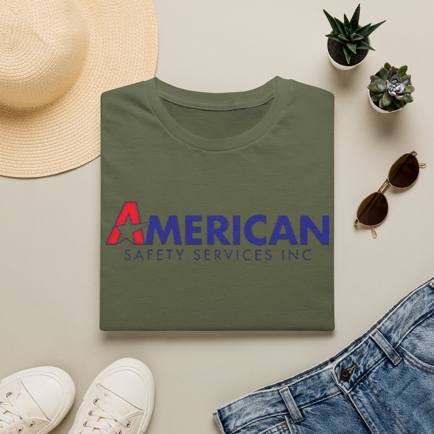 American Safety Services T‑Shirt — Logo Tee for Employees & Fans