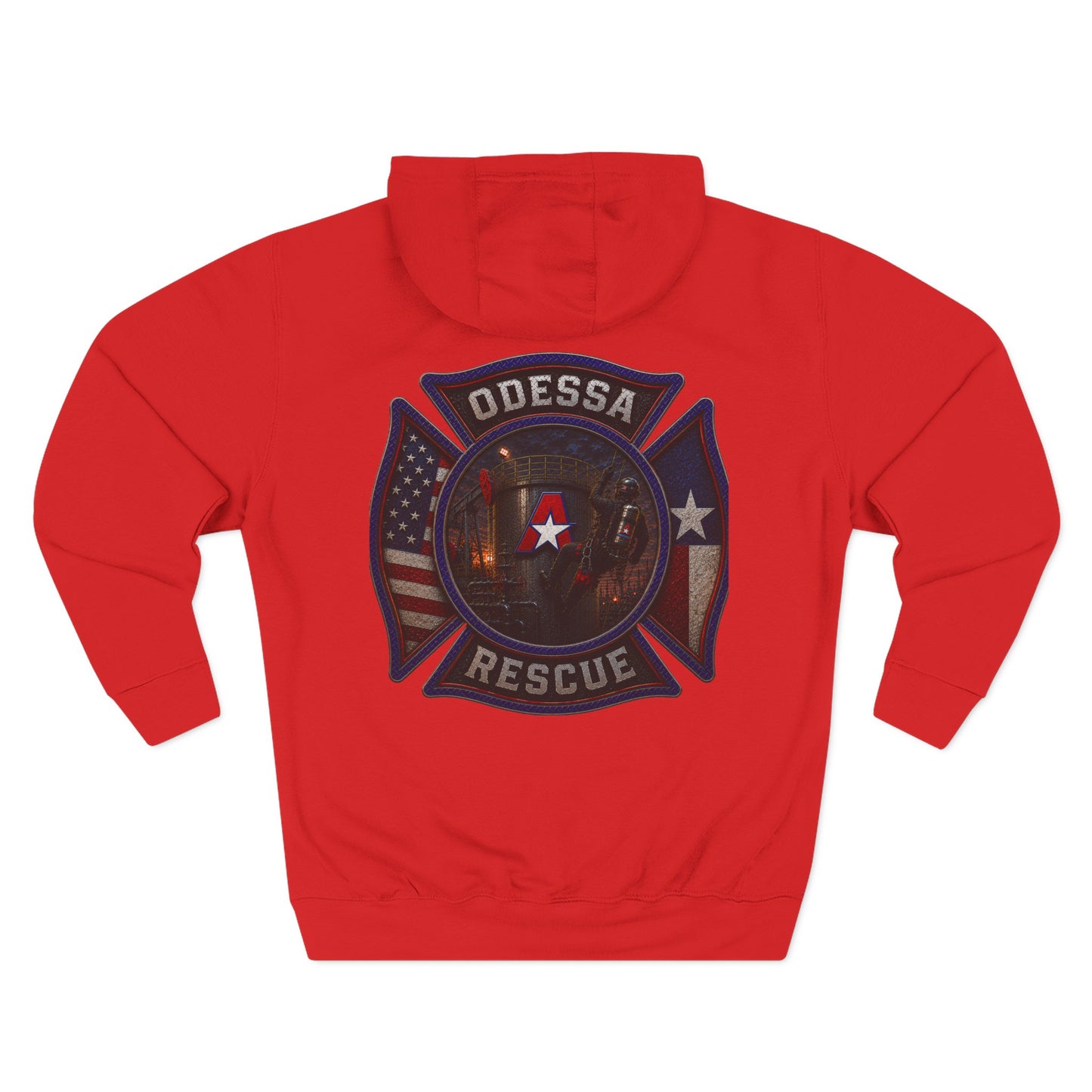 Odessa Rescue Hoodie - American Safety Services Fleece Pullover