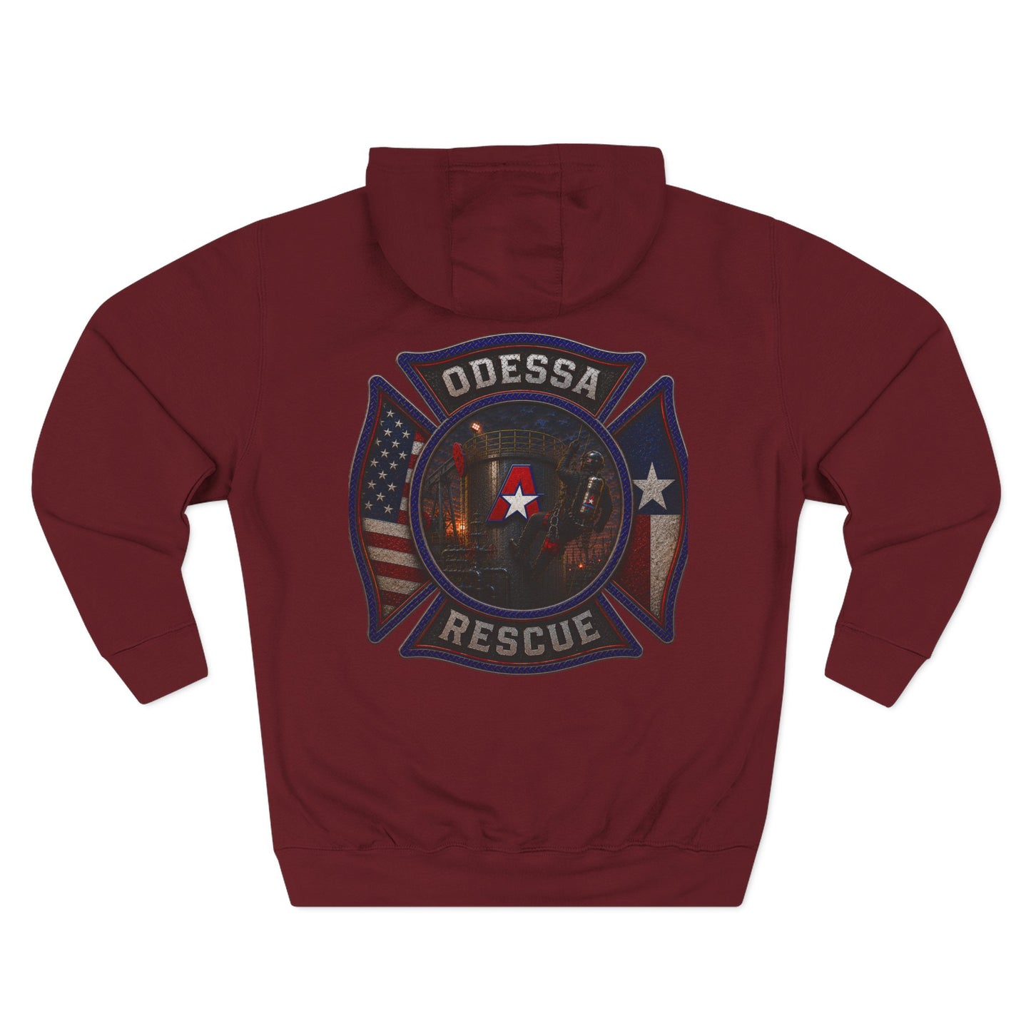 Odessa Rescue Hoodie - American Safety Services Fleece Pullover