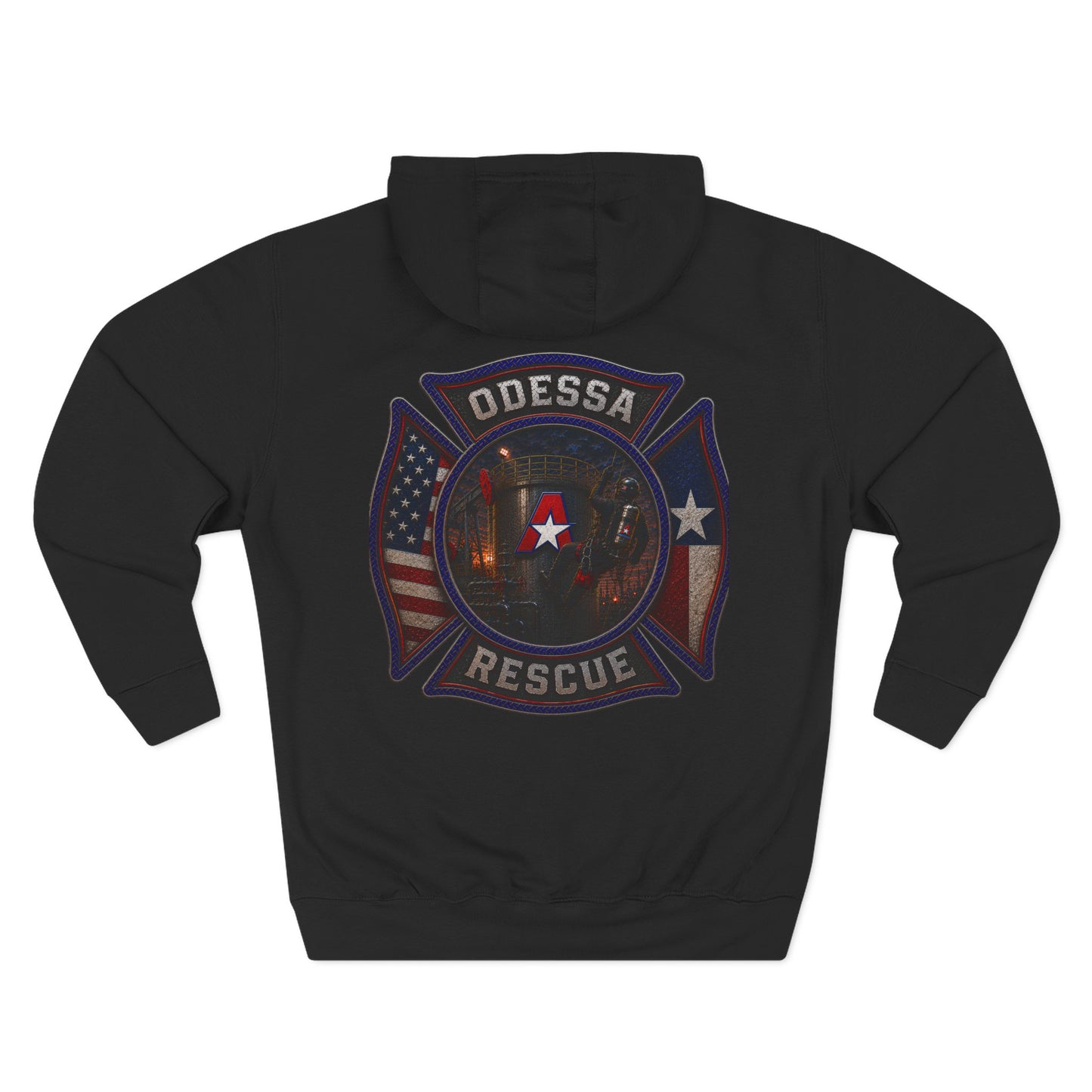 Odessa Rescue Hoodie - American Safety Services Fleece Pullover