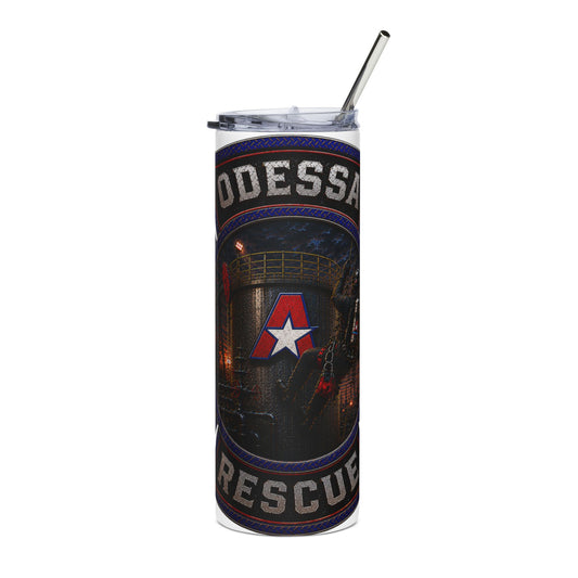 Rescue Team Stainless Steel Tumbler — Odessa Firefighter Memorial 20oz