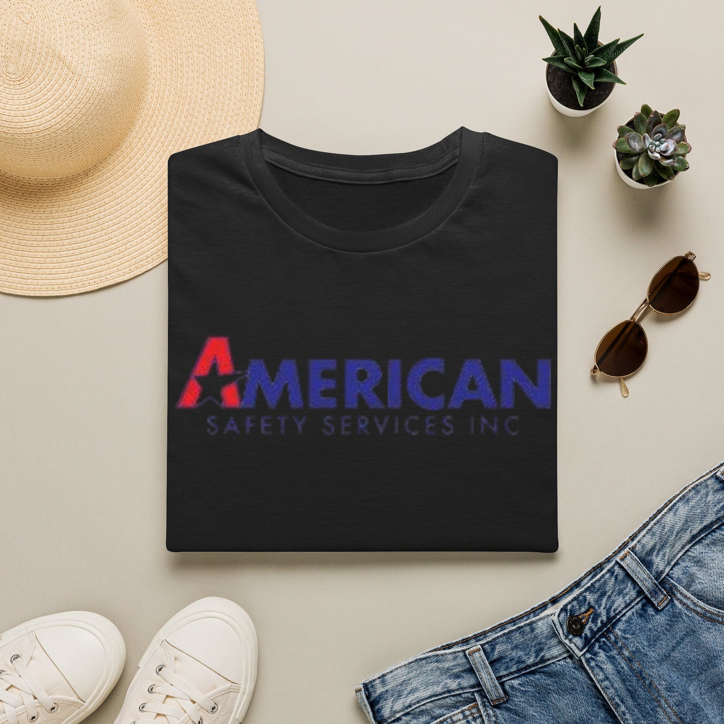 American Safety Services T‑Shirt — Logo Tee for Employees & Fans