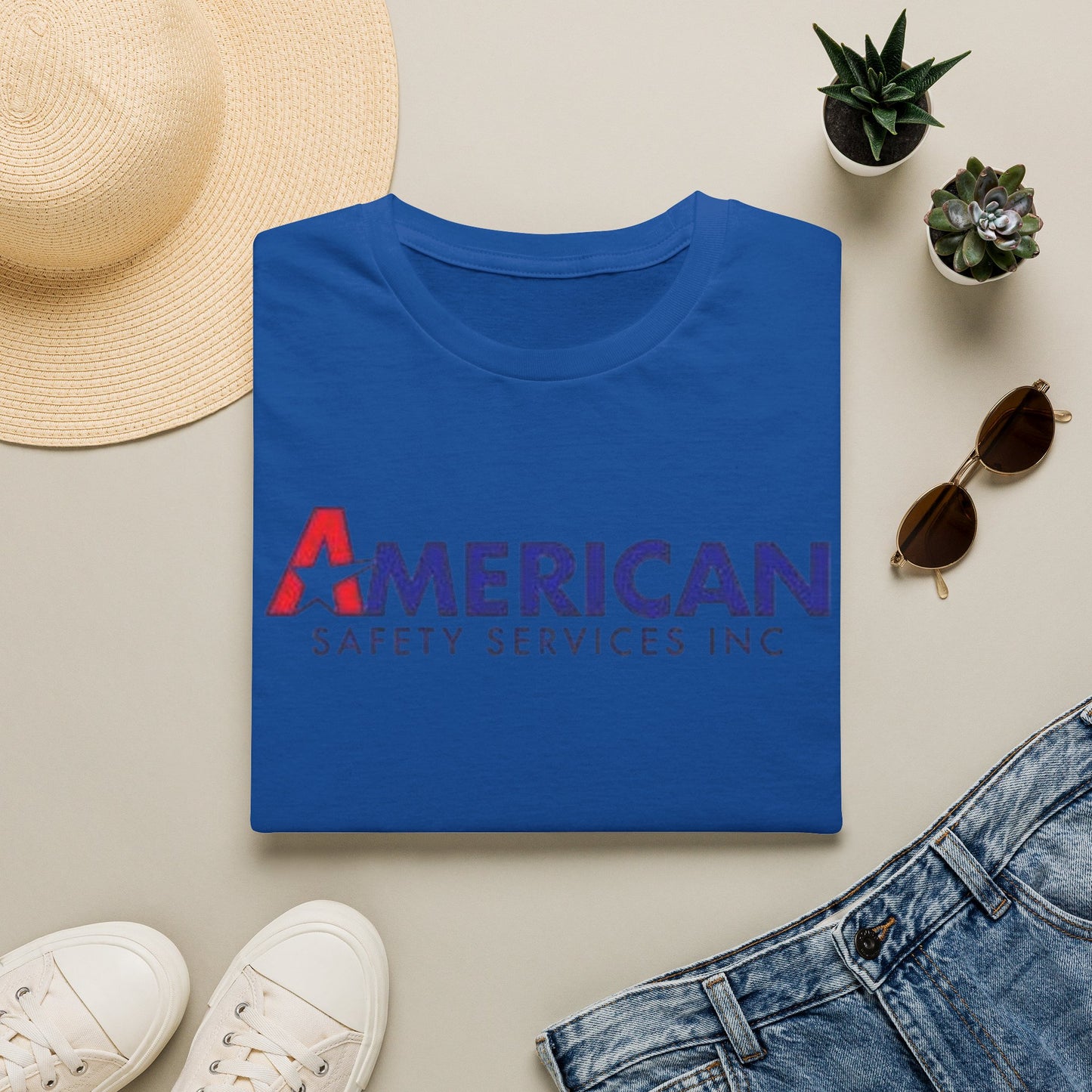American Safety Services T‑Shirt — Logo Tee for Employees & Fans