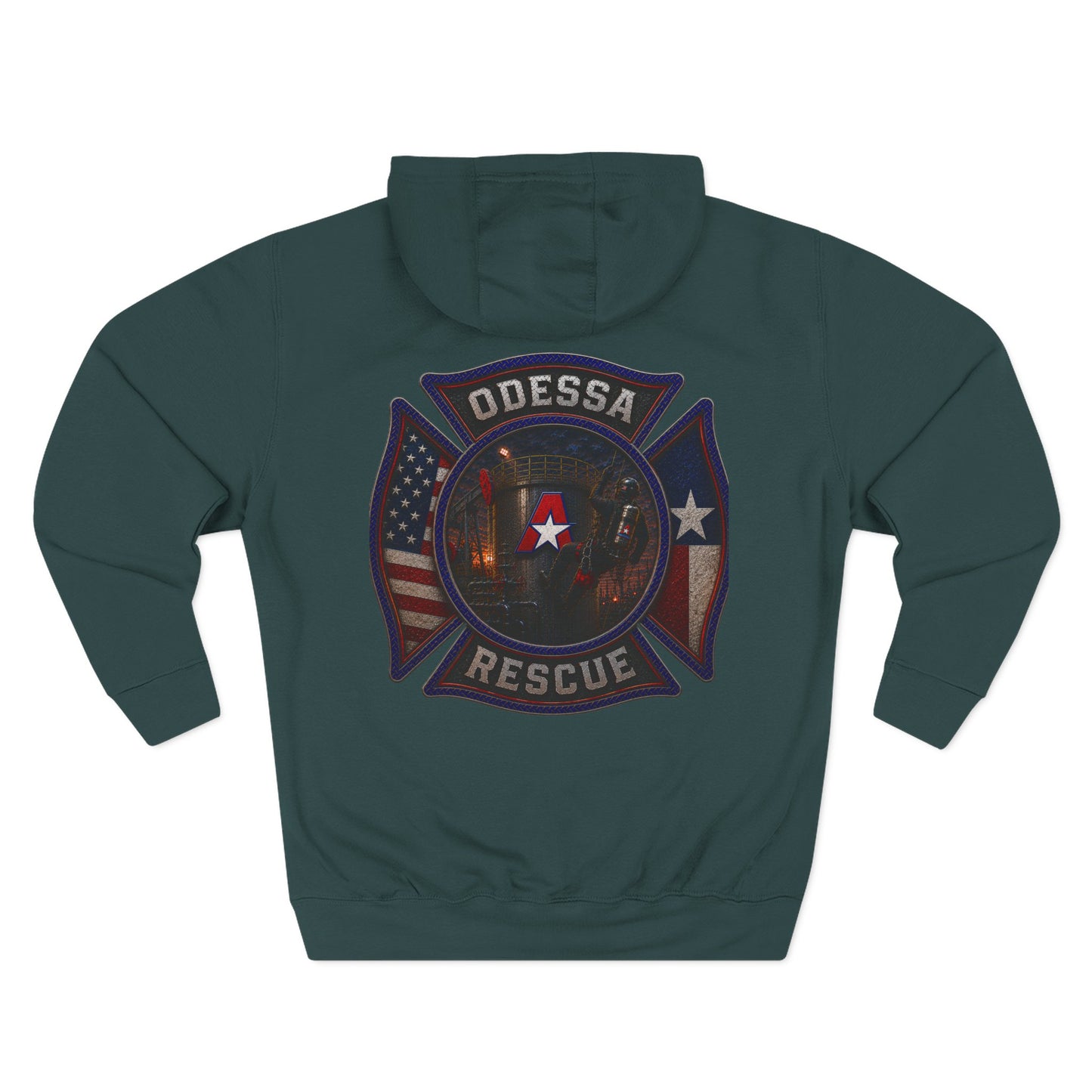 Odessa Rescue Hoodie - American Safety Services Fleece Pullover