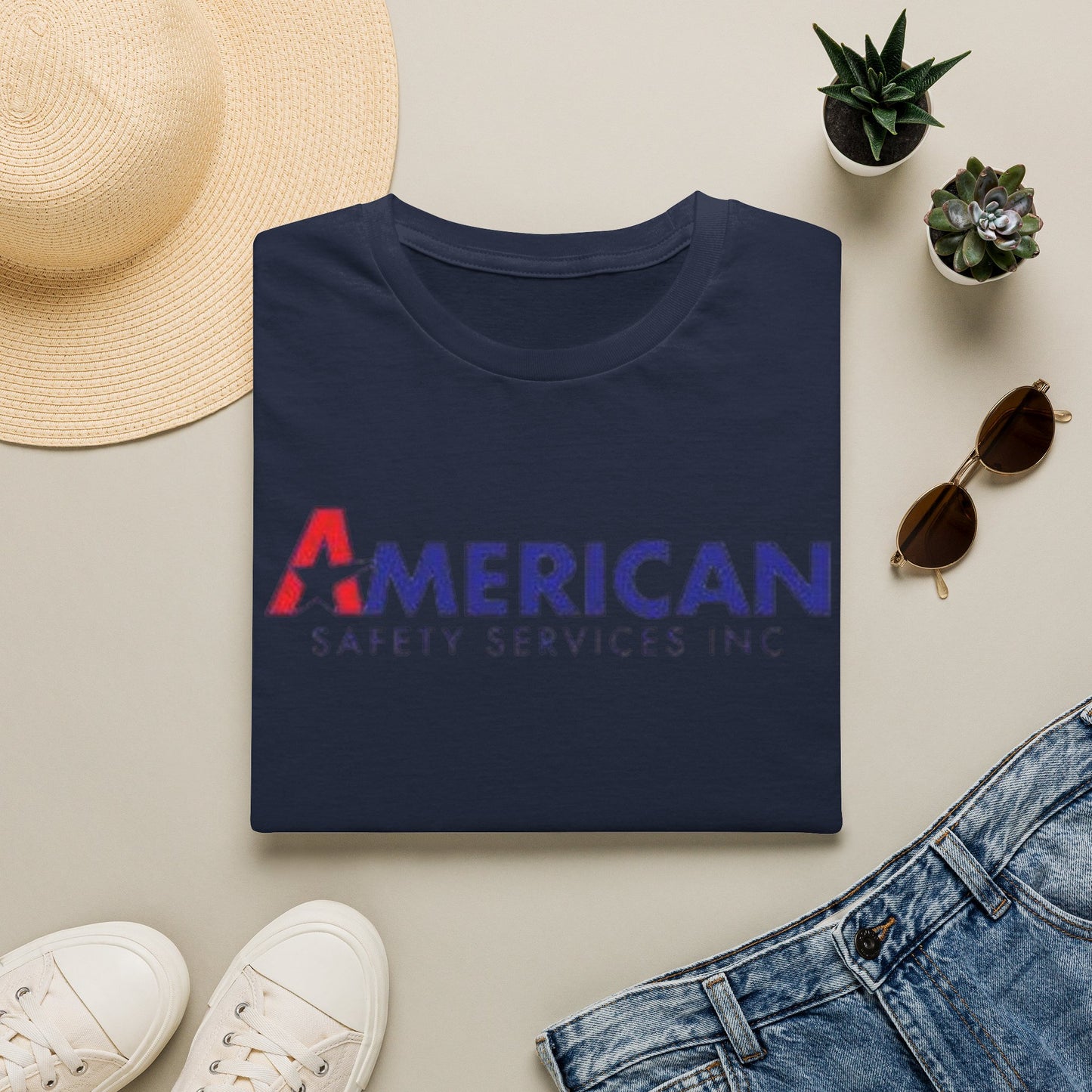 American Safety Services T‑Shirt — Logo Tee for Employees & Fans